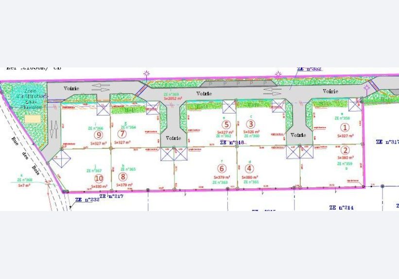 Image du modèle de maison Lotissement Pisany bornage