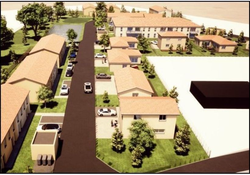 Image du modèle de maison 3d lotissement