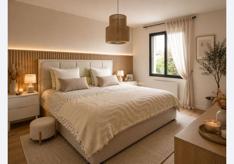 Image du modèle de maison 4 Chambre parentale.