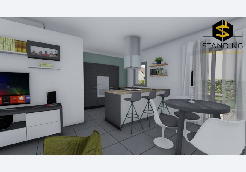 Image du modèle de maison intérieur_12 - Photo