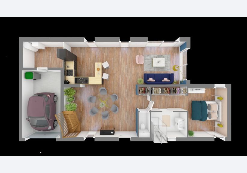Image du modèle de maison domasud_celia_140-f0-vue_de_dessus_rdc