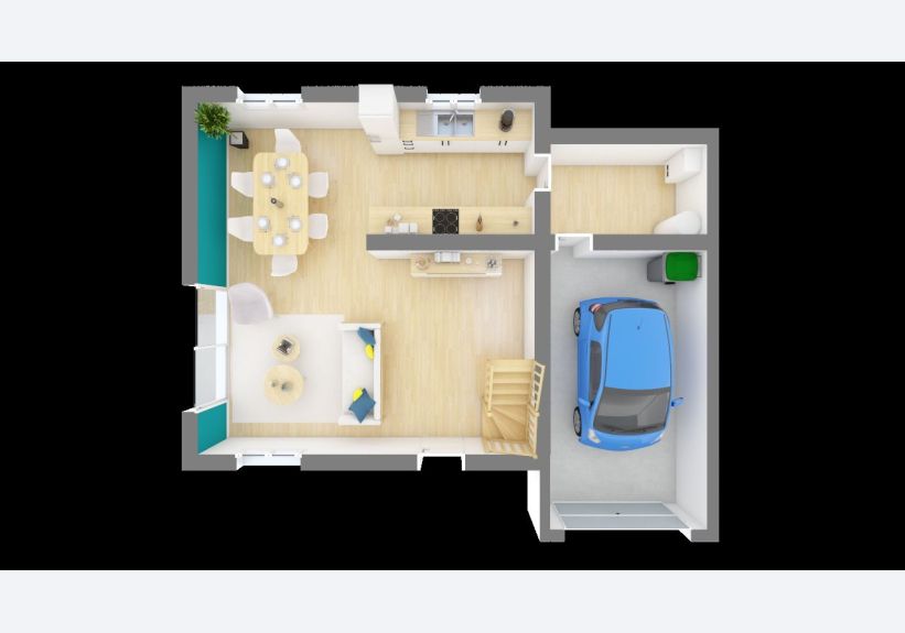 Image du modèle de maison domasud_julia_85-f0-vue_de_dessus_rdc