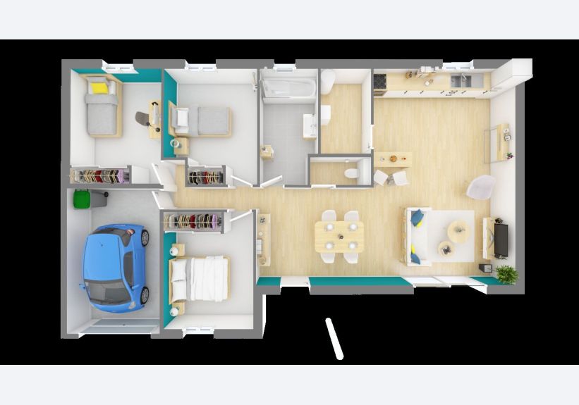 Image du modèle de maison domasud_alexia_95-f0-vue_de_dessus_rdc