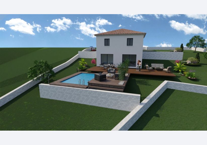 Image du modèle de maison vue de face