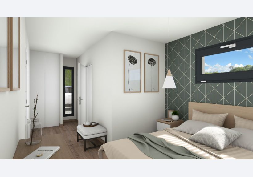 Image du modèle de maison CASSIOPEE 107 suite parentale