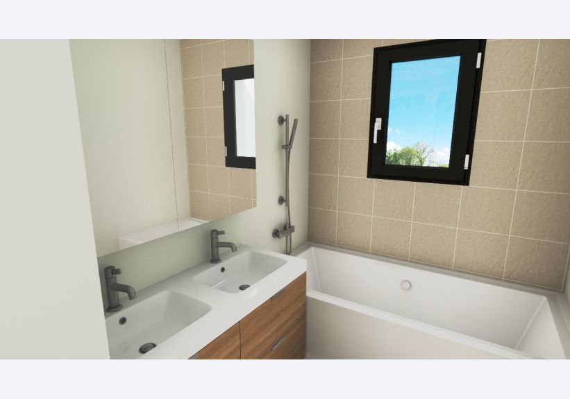 Image du modèle de maison Salle de bain Lyre 95