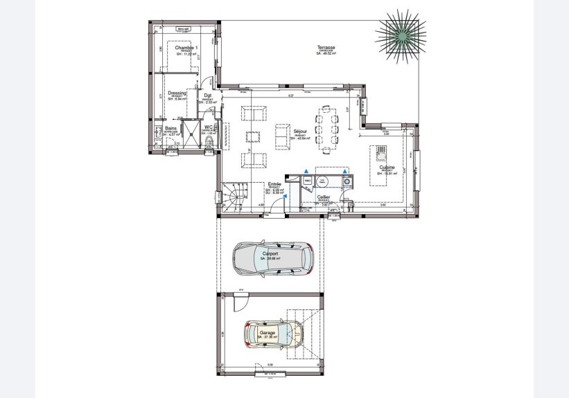 Image du modèle de maison RDC
