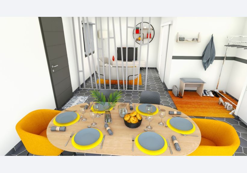 Image du modèle de maison Séjour salon First 73