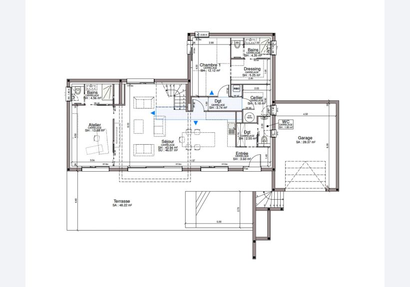 Image du modèle de maison RDC