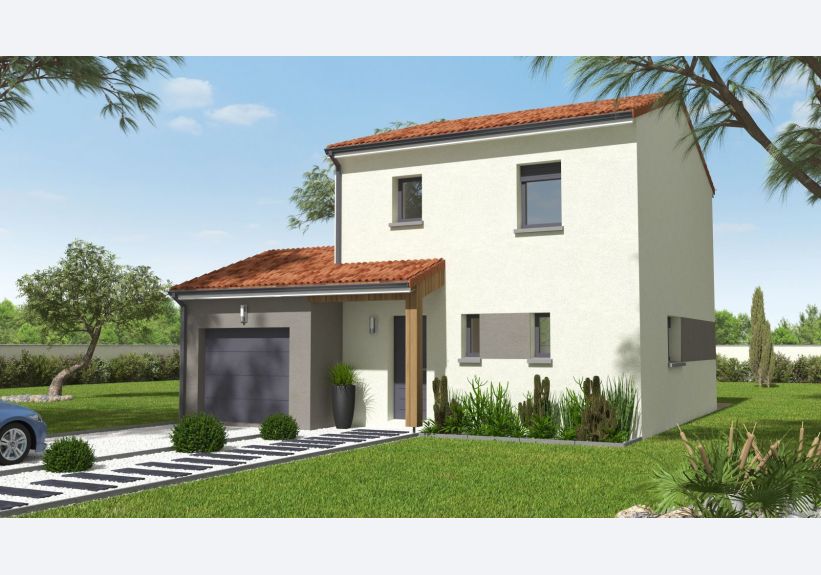 Image du modèle de maison Up 83 - Vue avant 16-9