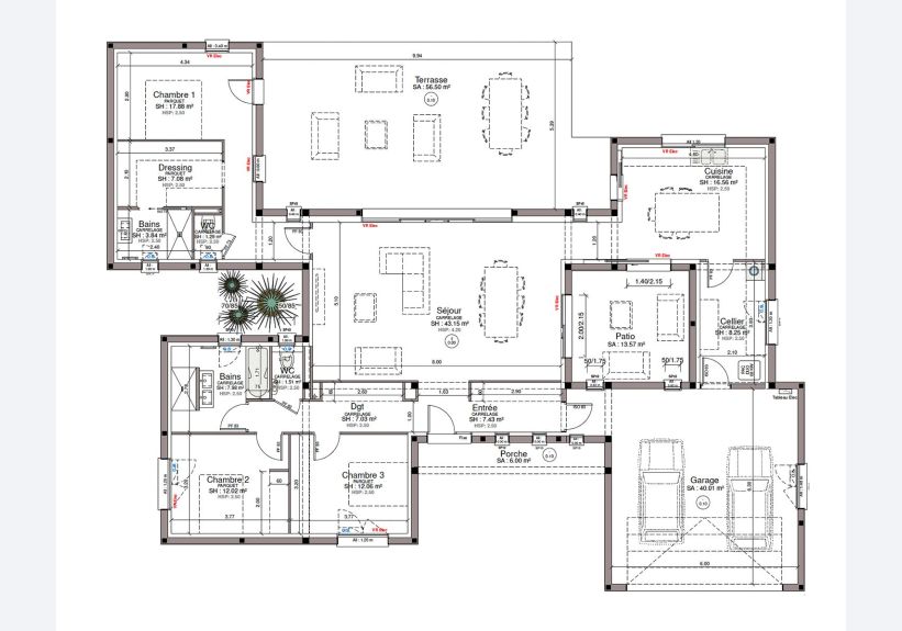 Image du modèle de maison RDC