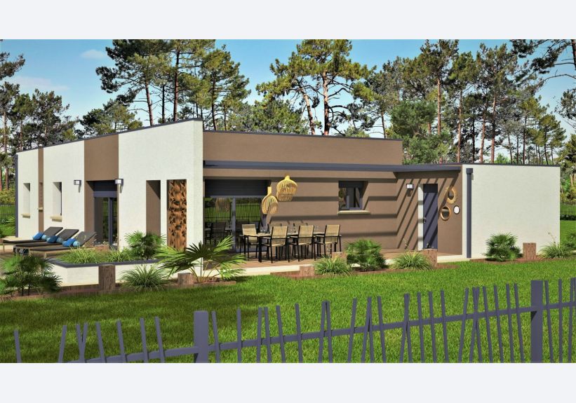 Image du modèle de maison Andromède 113 Arrière 02