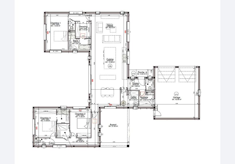 Image du modèle de maison RDC