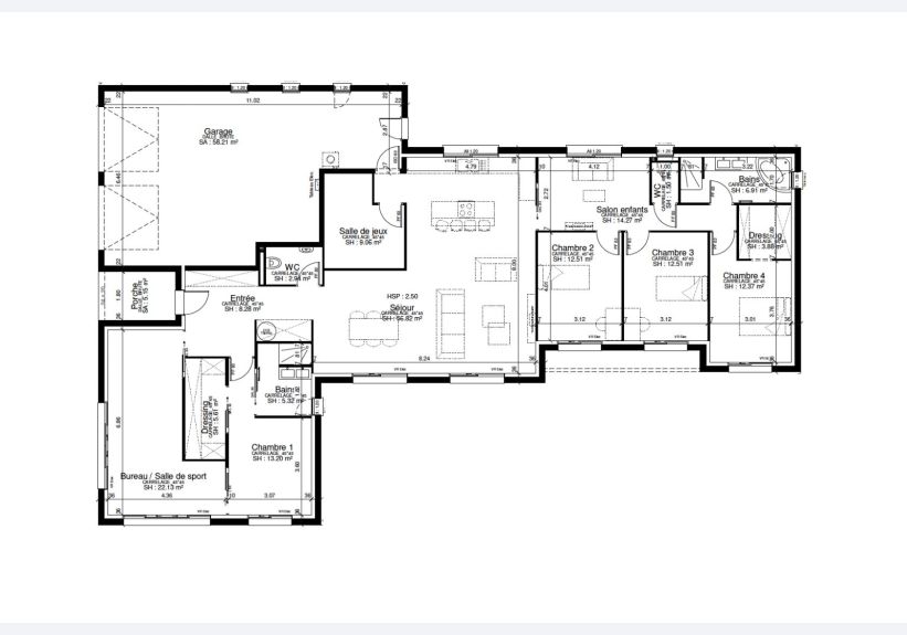 Image du modèle de maison RDC