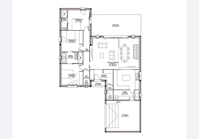 Image du modèle de maison RDC