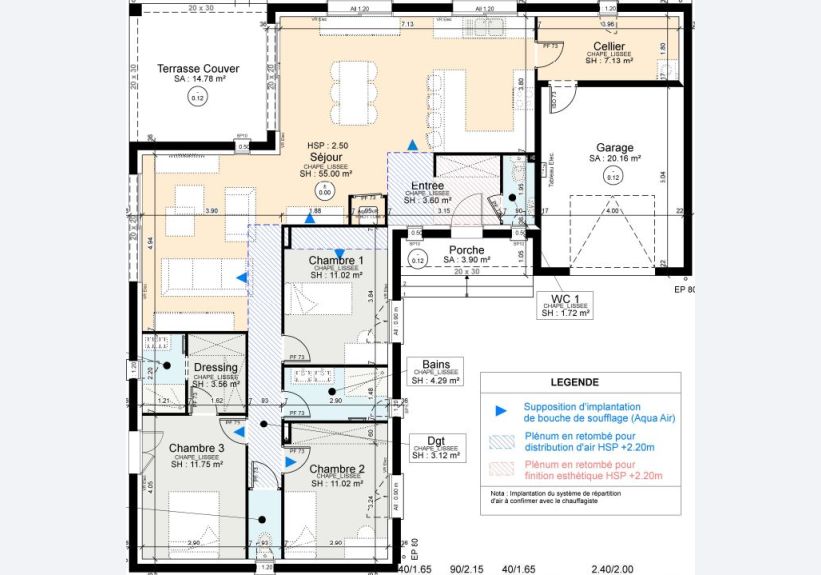 Image du modèle de maison Capture plan