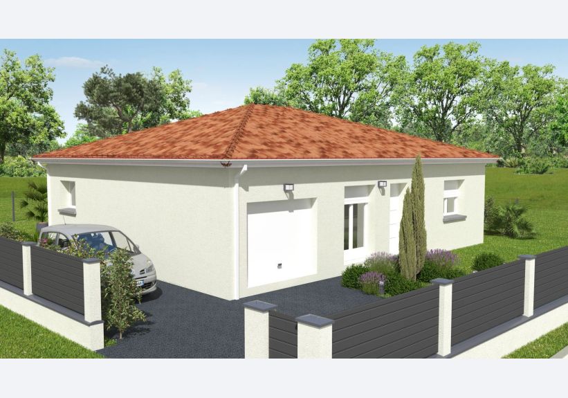Image du modèle de maison rieumes 90m²