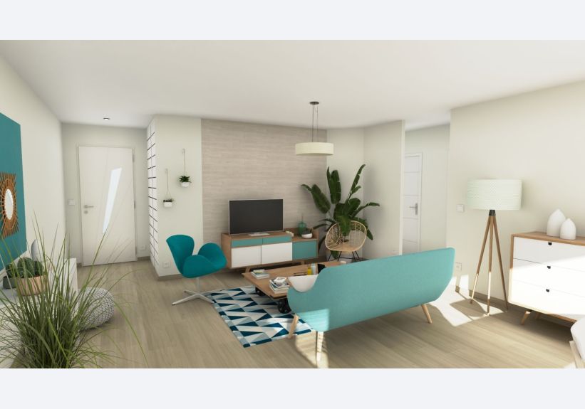 Image du modèle de maison salon