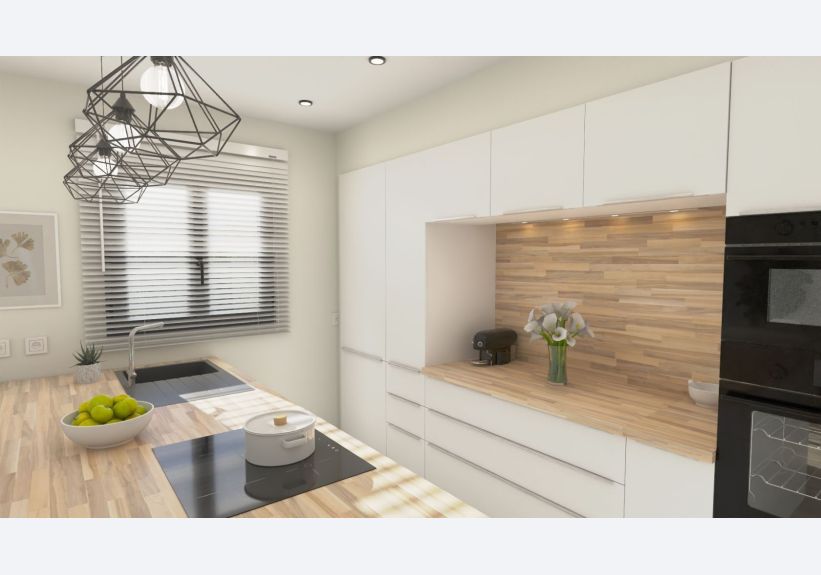 Image du modèle de maison cuisine b