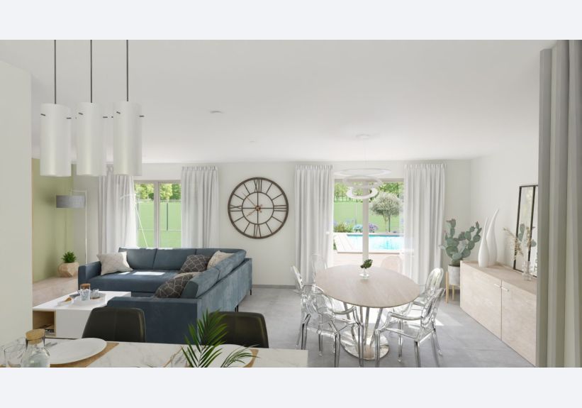 Image du modèle de maison VUE INT SEJOUR