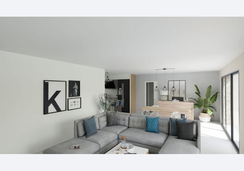 Image du modèle de maison VUE INT SALON