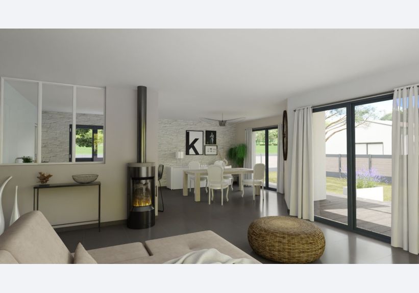 Image du modèle de maison VUE INT SALON