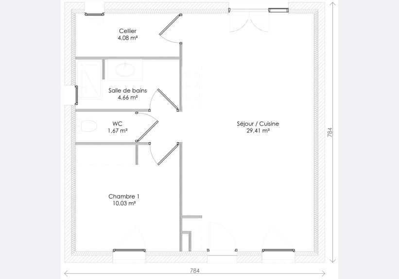 Image du modèle de maison plan-Chantal-b-1.50