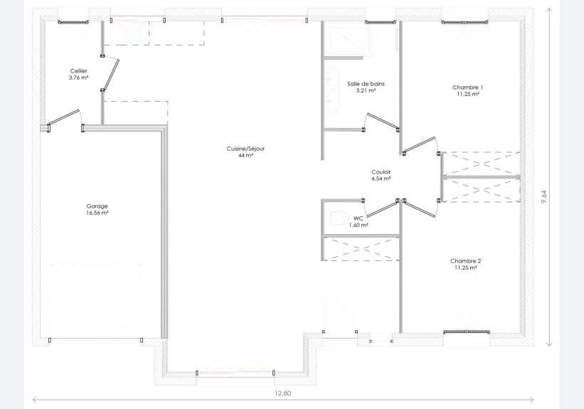 Image du modèle de maison PLAN-MORGANE81