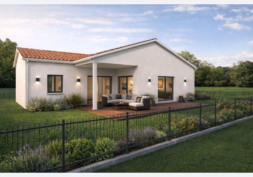 Image du modèle de maison jardin appoline