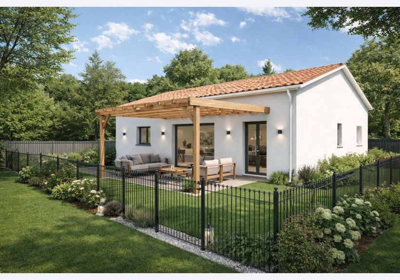 Image du modèle de maison jardin nina