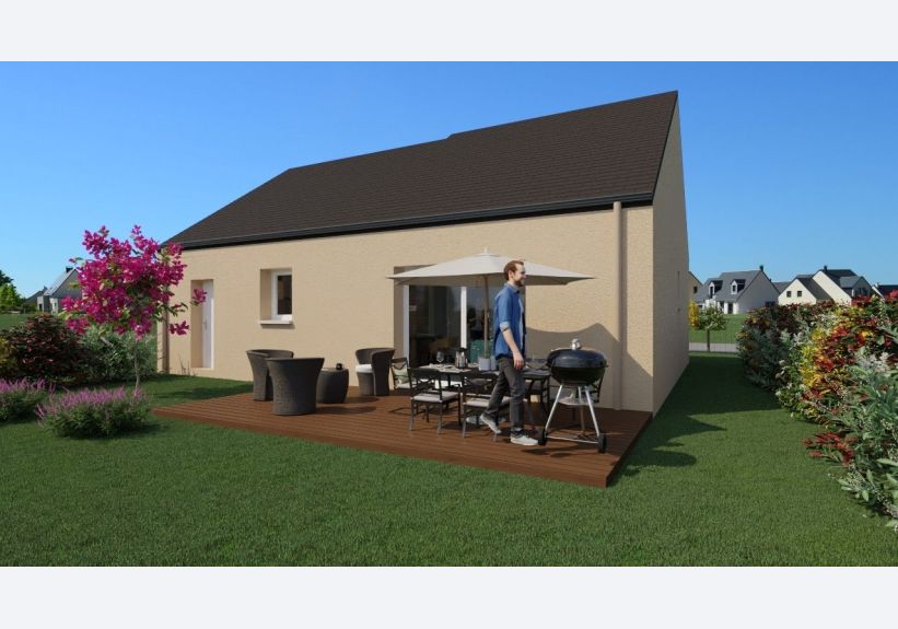 Image du modèle de maison Façade Sud-Ouest