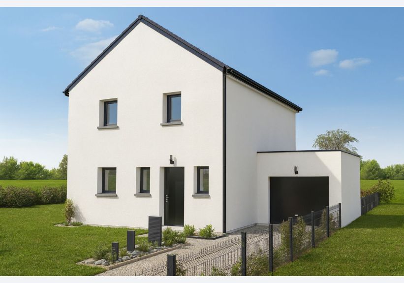 Image du modèle de maison ANEMONE 105m² ARDOISE + GGE BAC CHGPT