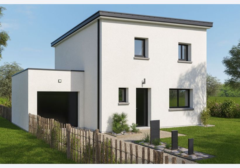 Image du modèle de maison LAGON 105m² MONOPENTE + GGE BAC CHGPT