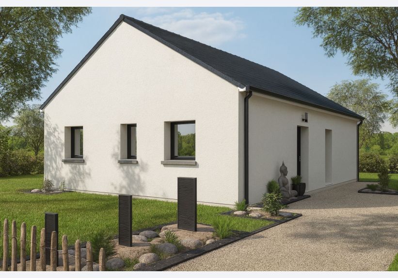 Image du modèle de maison GIRELLE 75m² ARDOISE CHGPT