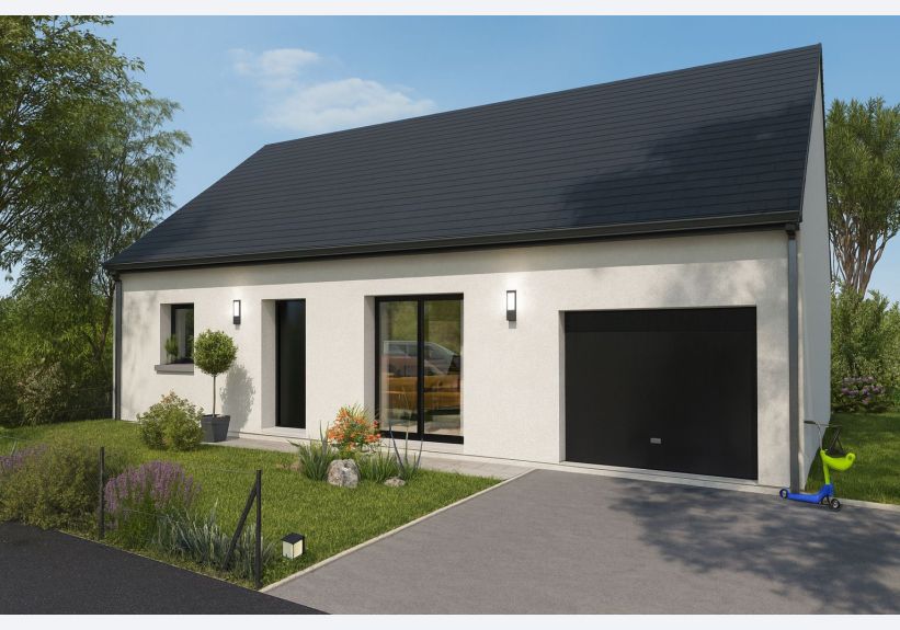 Image du modèle de maison CORAIL 75m² ARDOISE CHGPT