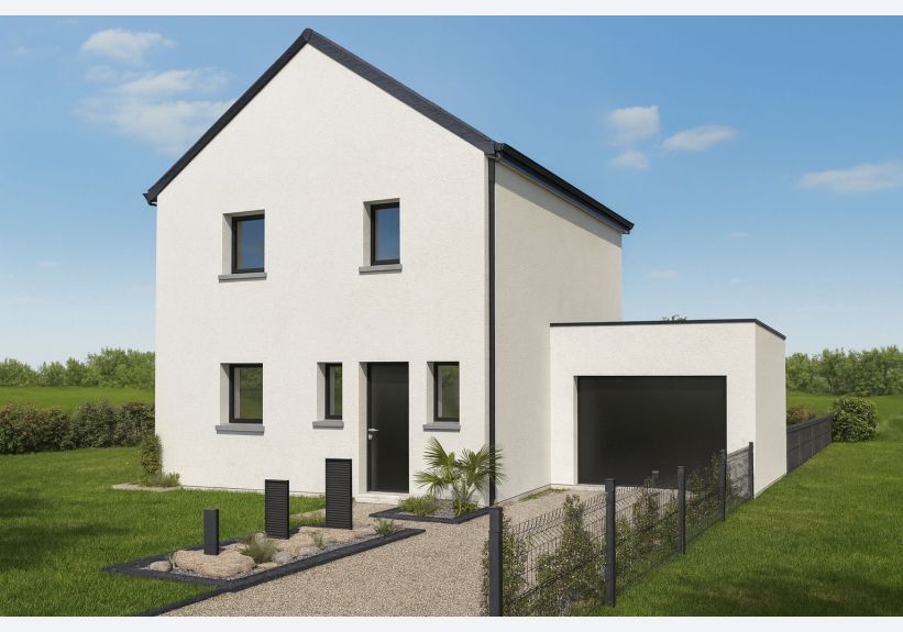 Image du modèle de maison ANEMONE 95m² ARDOISE + GGE BAC CHGPT