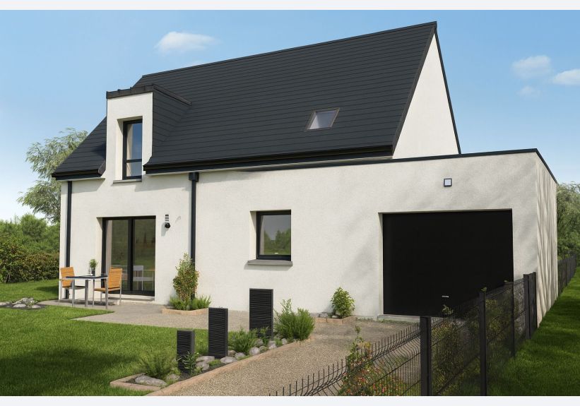 Image du modèle de maison ARMOISE 105m² ARDOISE + GGE BAC CHGPT