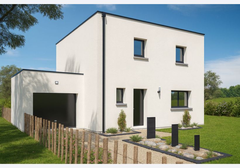 Image du modèle de maison LAGON 95m² TOIT TERRASSE + GGE BAC CHGPT