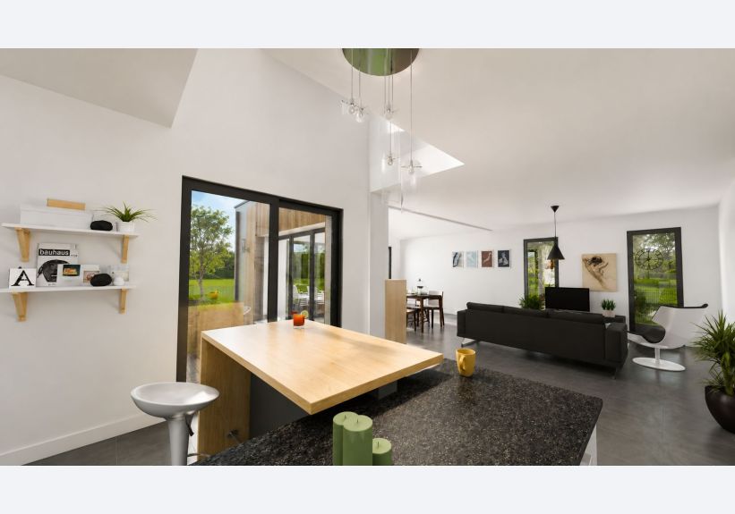 Image du modèle de maison etage ardoise 3 chambres 3