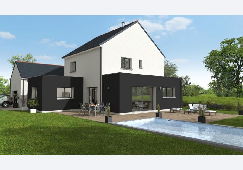 Image du modèle de maison jardin