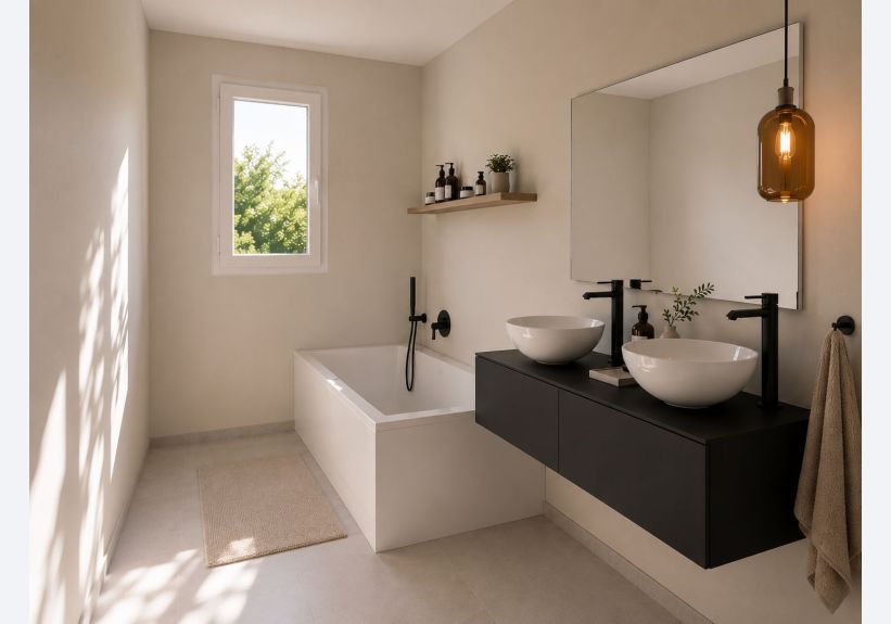 Image du modèle de maison NUAGE Salle de bain