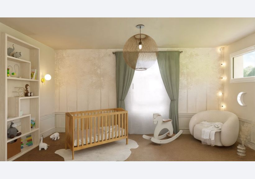 Image du modèle de maison chambre