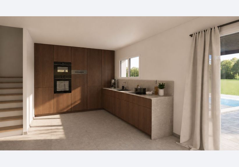 Image du modèle de maison Cuisine HARMONIE