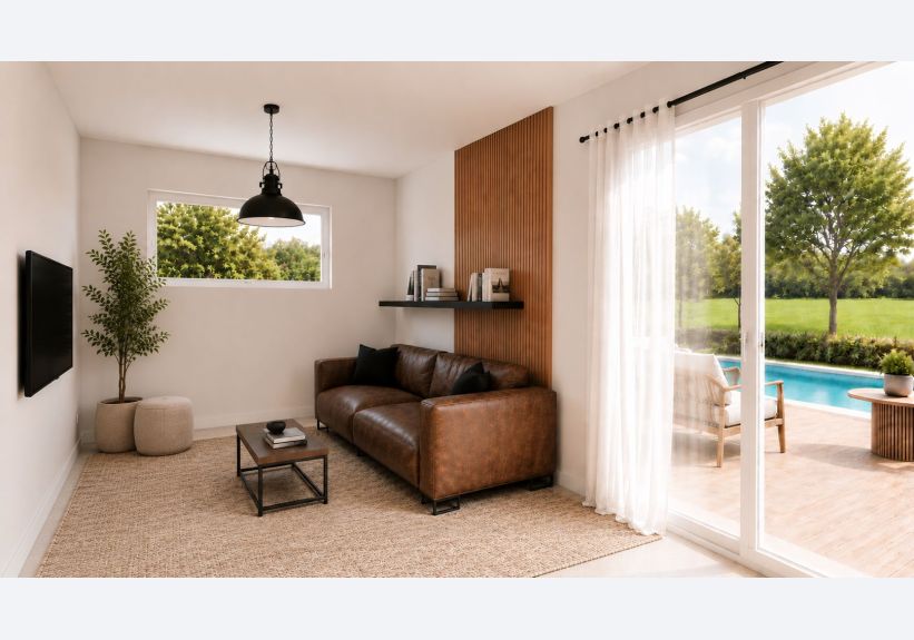 Image du modèle de maison COTON LINEA S Salon