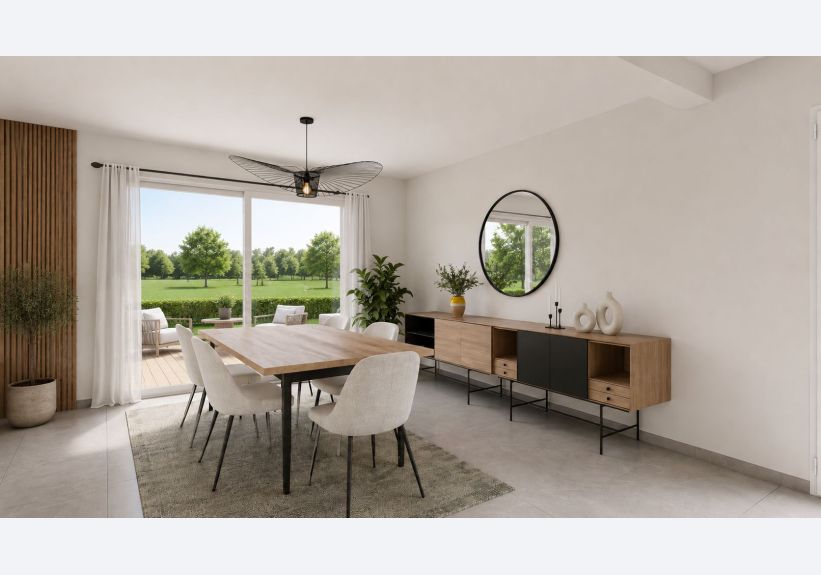 Image du modèle de maison COTON LINEA S Salle à manger