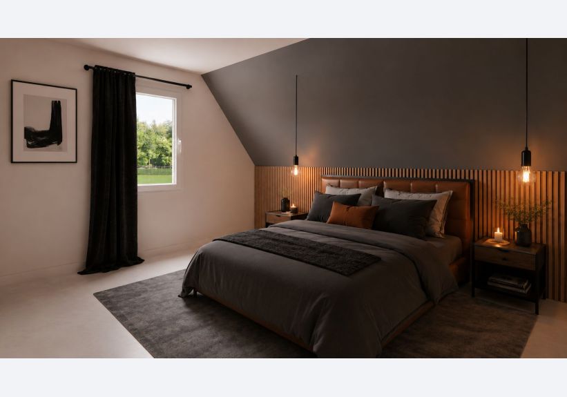 Image du modèle de maison COTON LINEA S Chambre
