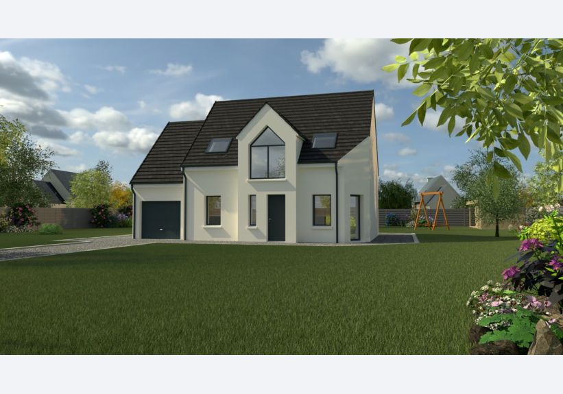 Image du modèle de maison DC-400-GA-AV-BL