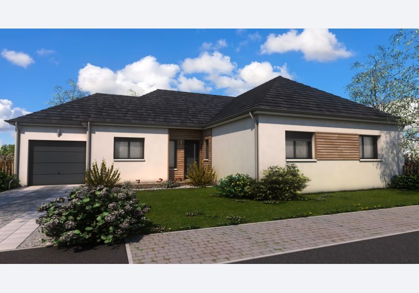 Image du modèle de maison BELLINI avant