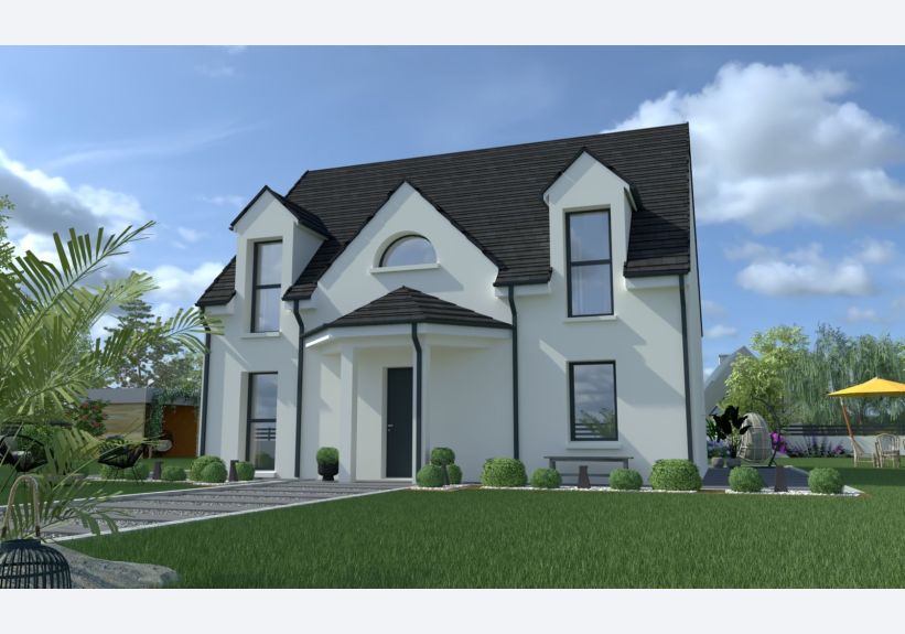Image du modèle de maison RC-420-SG-AV-BL