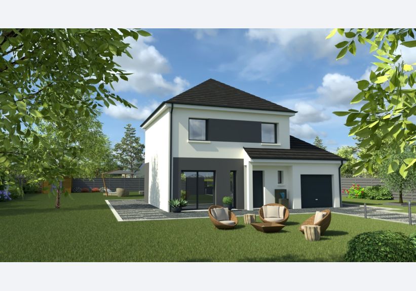 Image du modèle de maison DE4P-300-GA-AV-G